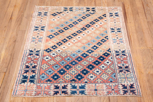 Vintage Oushak Area Rug (2' x 3')